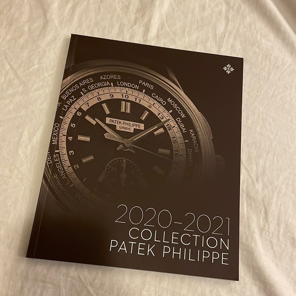 Authentic Patek Philippe watch collection catalog book